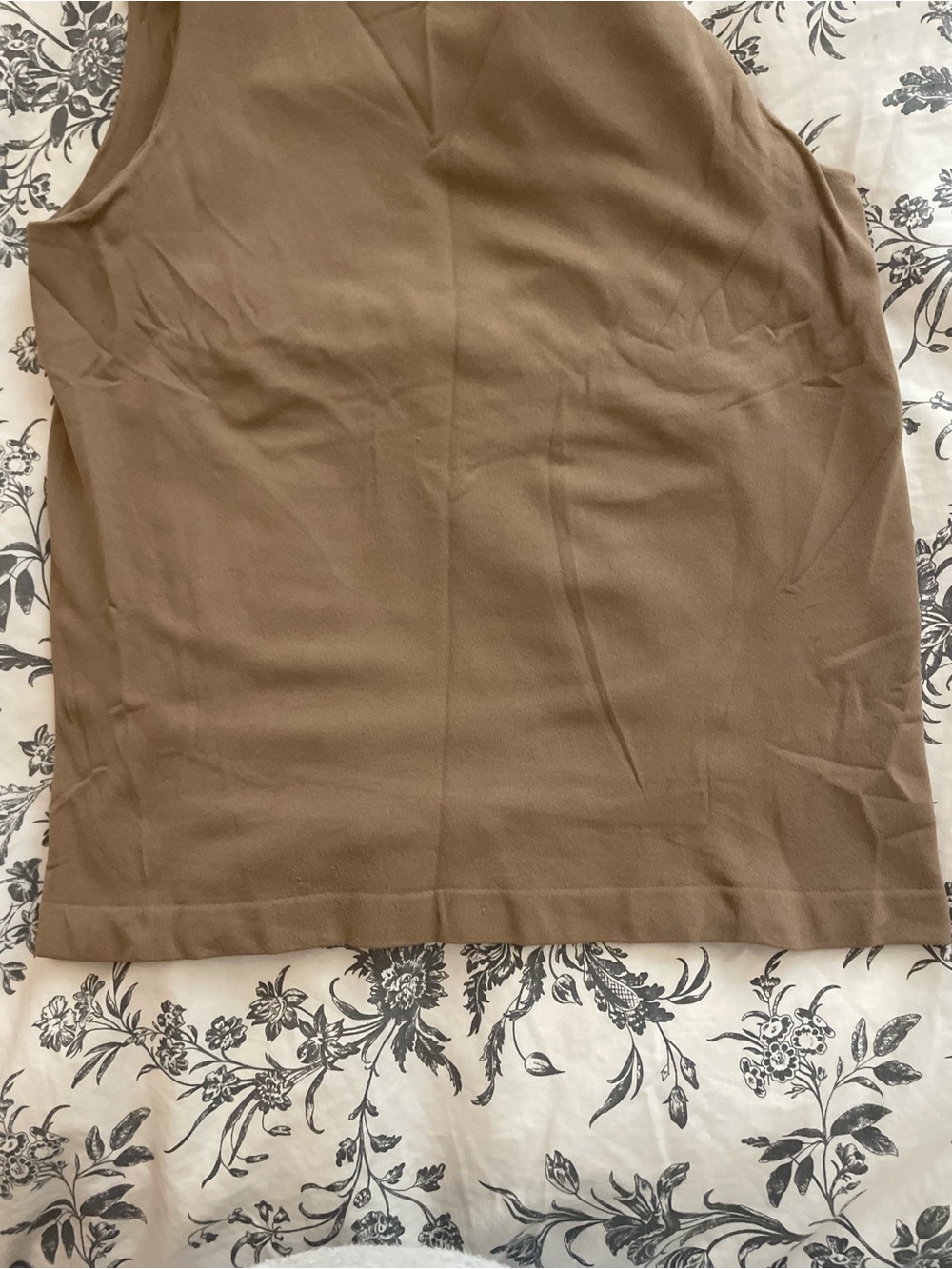 Free People Ribbed Tank Top - Brown - Picture 3 of 4